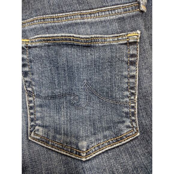 Adriano Goldschmied Jeans Women 26R The Prima Mid Rise Cigarette Medium Wash - Picture 9 of 13